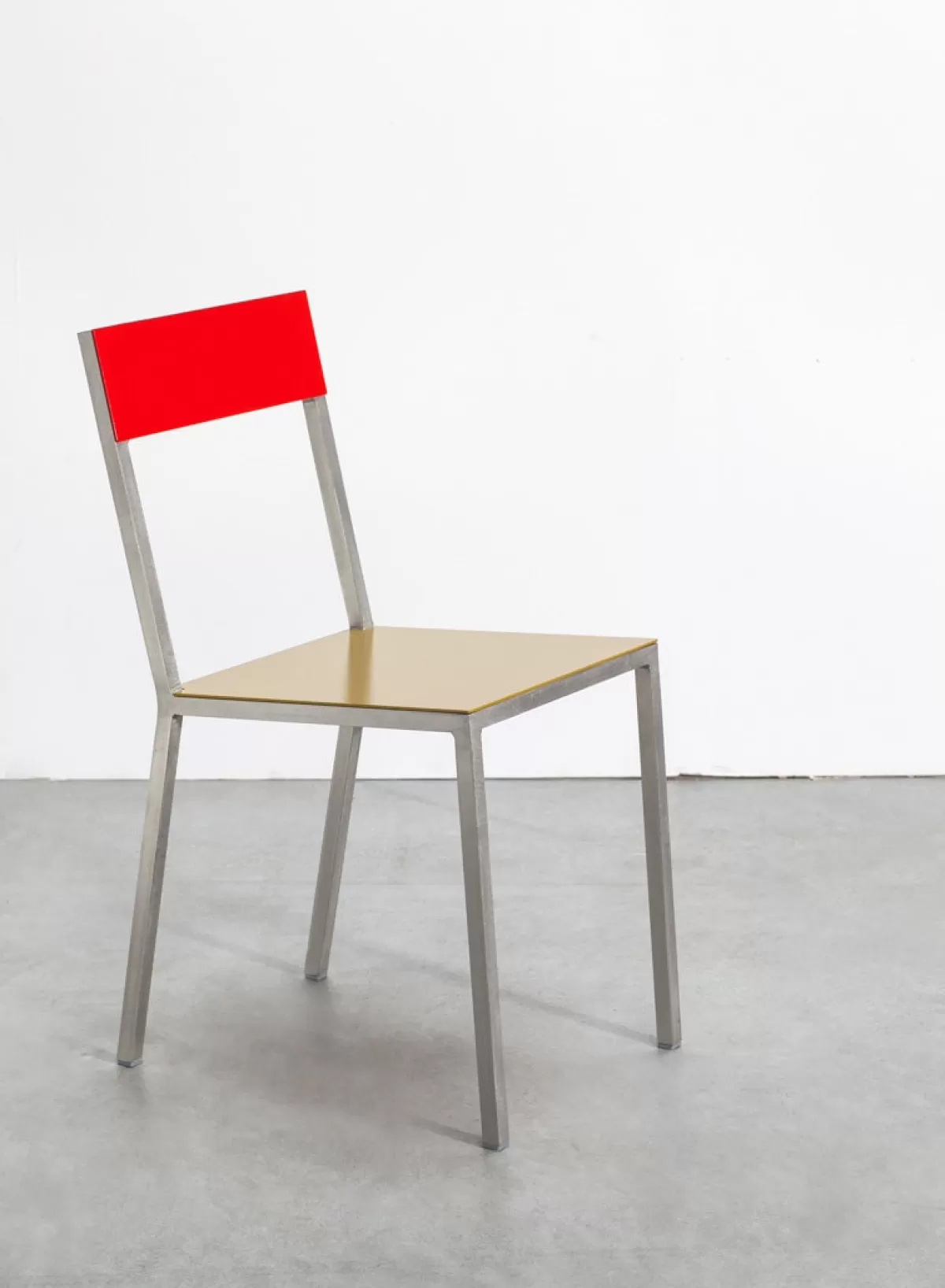 SUSAN BIJL Alu Chair, Curry Seat, Red Back< Meubels