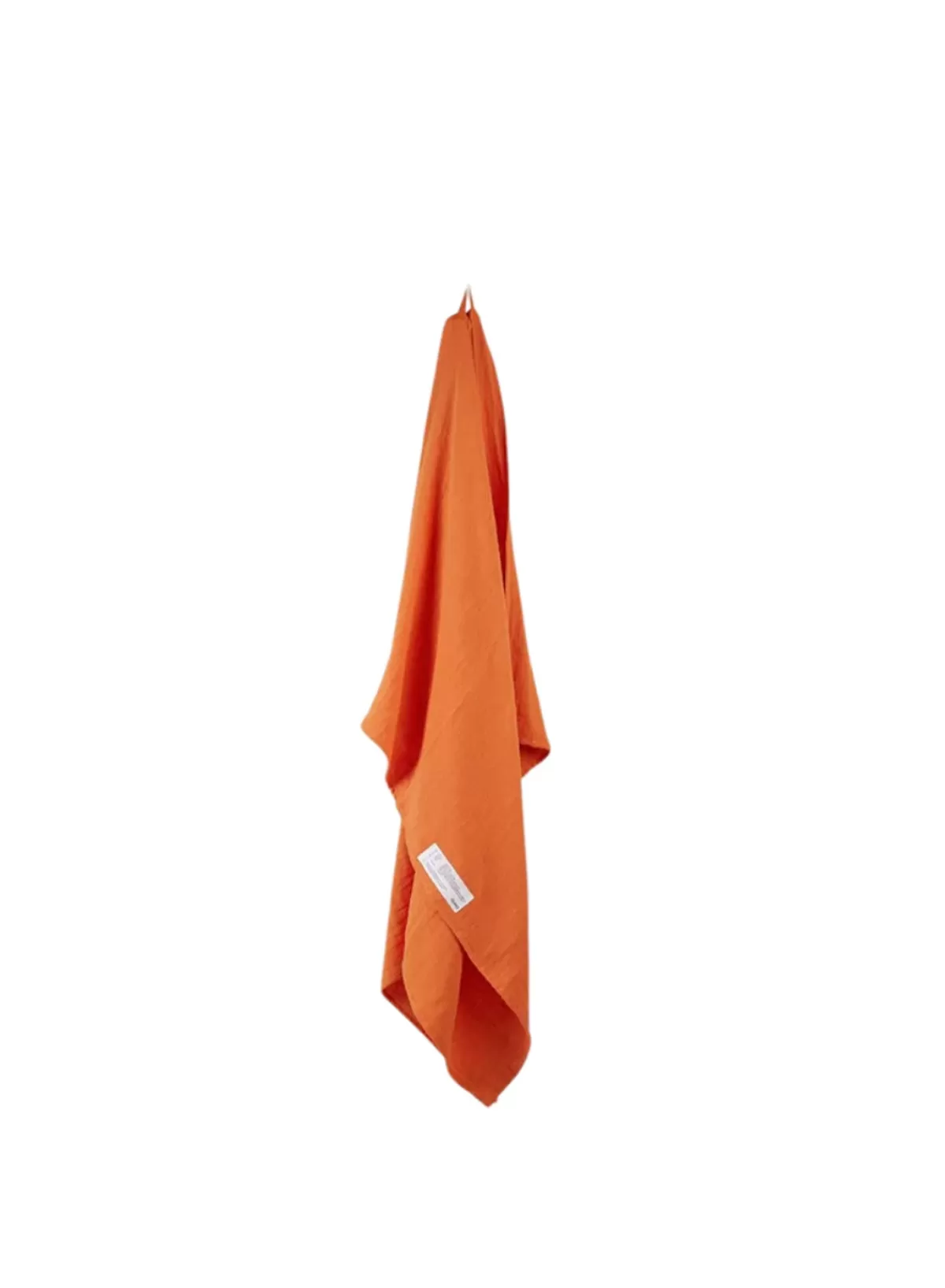 SUSAN BIJL Bath Towel In Burnt Orange White, Light< Textiel