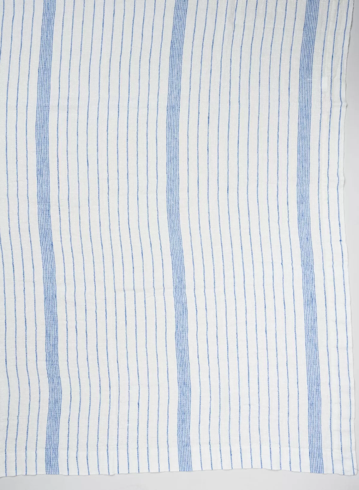 SUSAN BIJL Beach Towel Waffle In Blue Stripe< Keuken & Tafelaankleding | Textiel