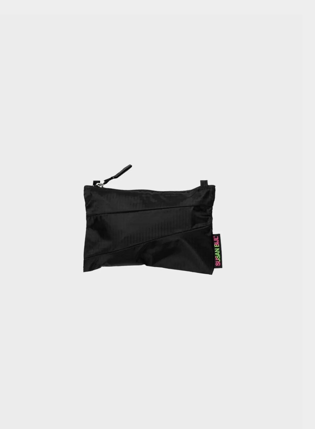 SUSAN BIJL Black & Black SMALL< The New Pouch