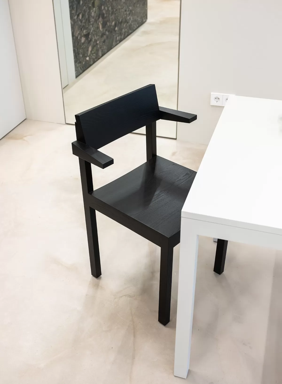 SUSAN BIJL Chair Silent In Coal< Meubels