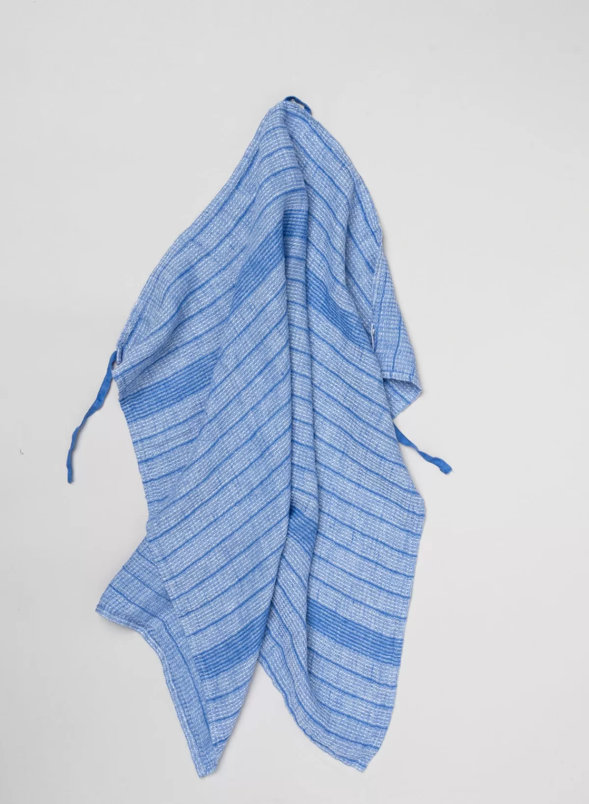 SUSAN BIJL Dish Towel Waffle In Majorelle Stripe< Keuken & Tafelaankleding | Textiel