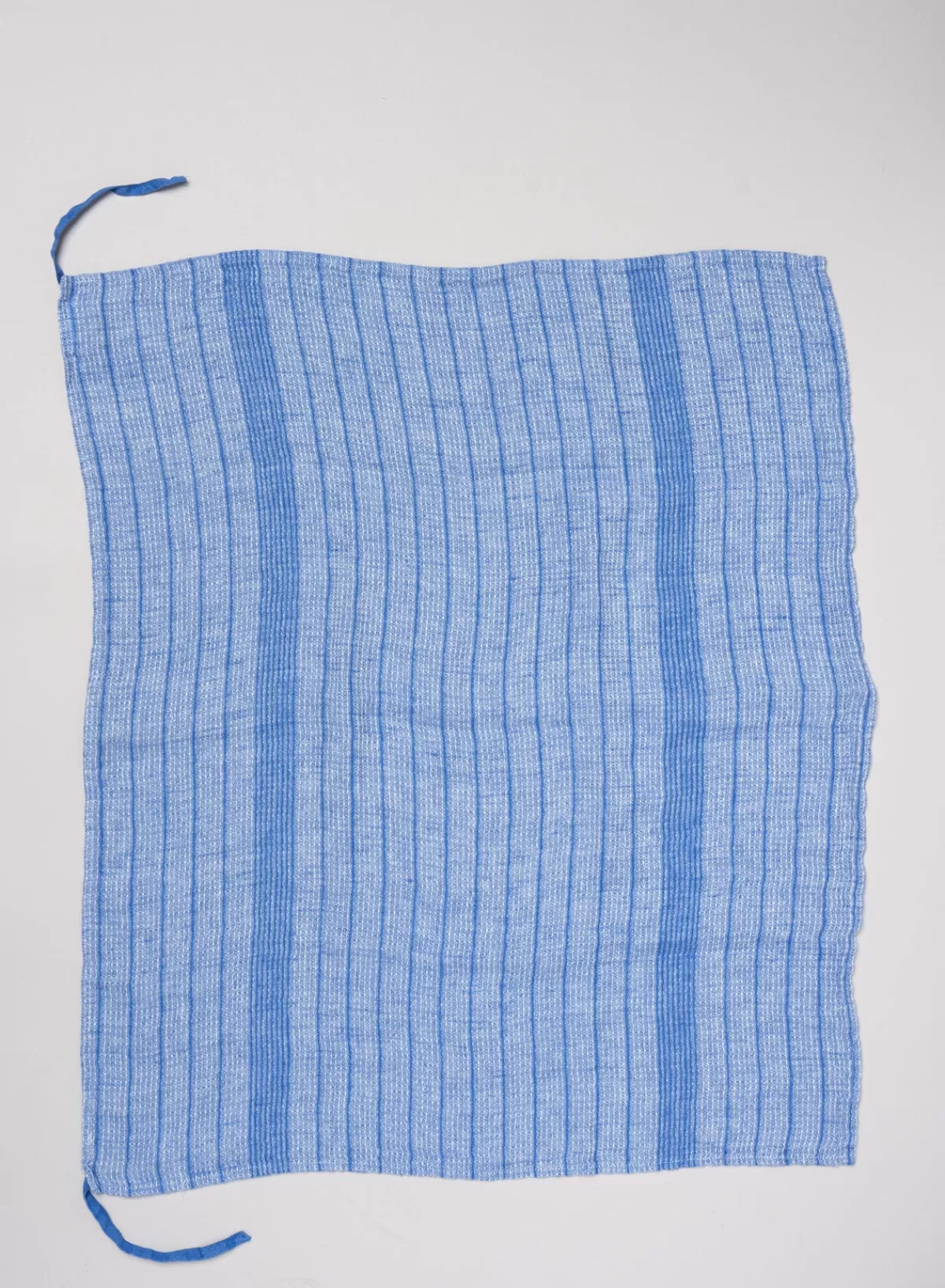 SUSAN BIJL Dish Towel Waffle In Majorelle Stripe< Keuken & Tafelaankleding | Textiel