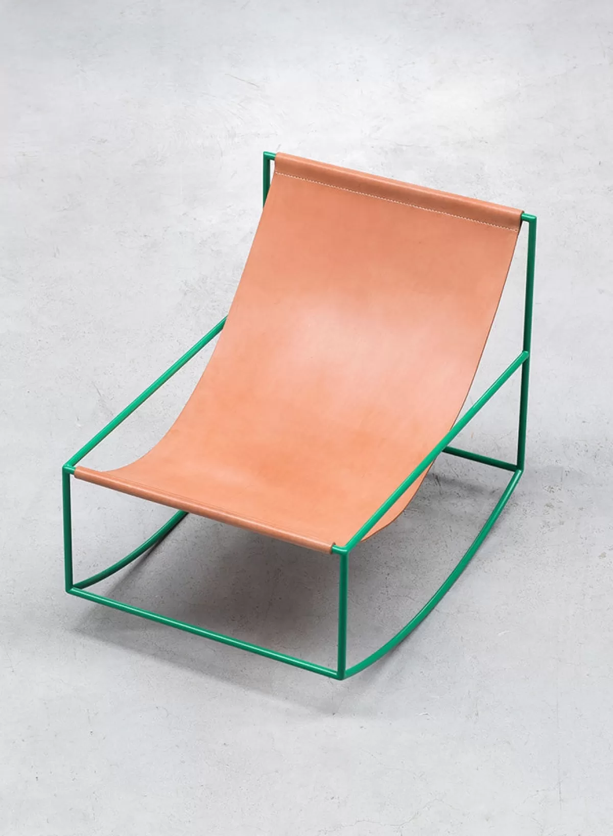 SUSAN BIJL First Rocking Chair, Green< Meubels