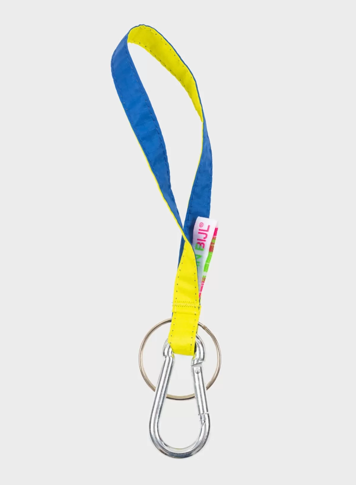 SUSAN BIJL Fluo Yellow & Blue< The New Keychain