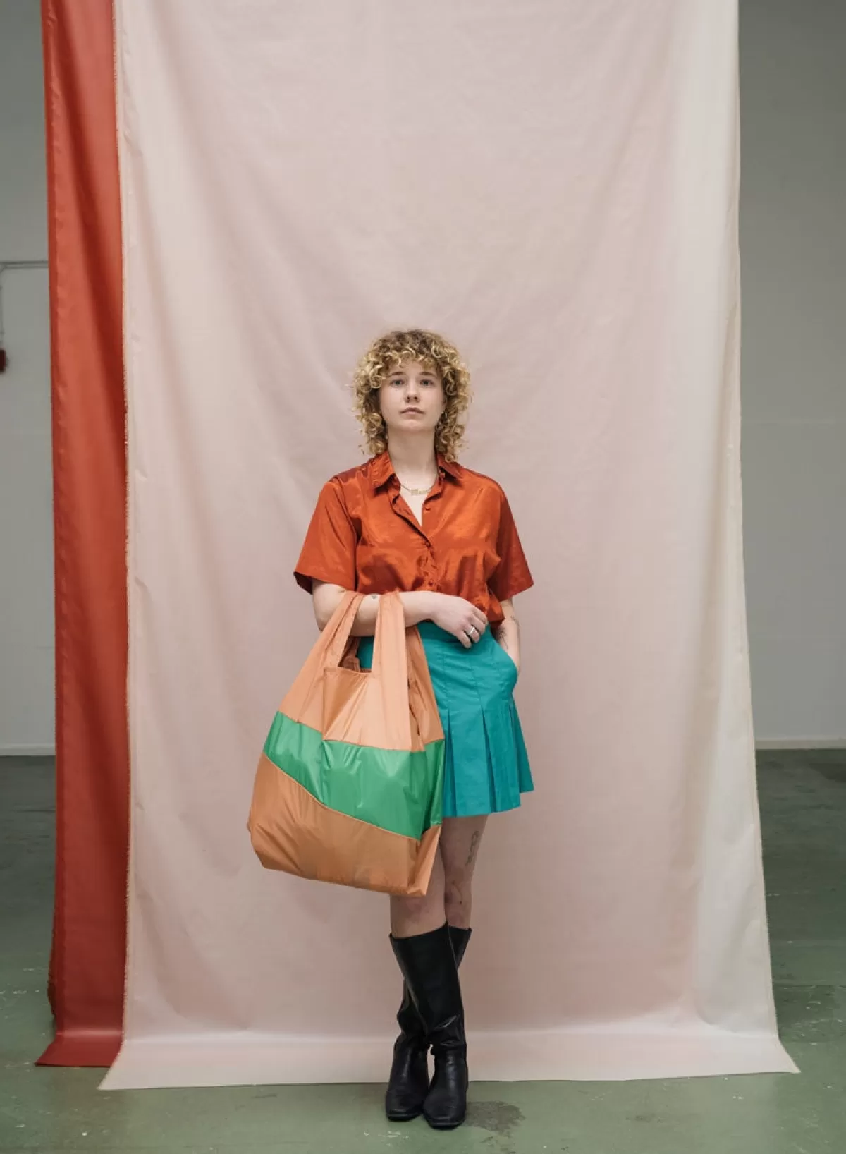 SUSAN BIJL Fun & Wena LARGE< The New Shopping Bag