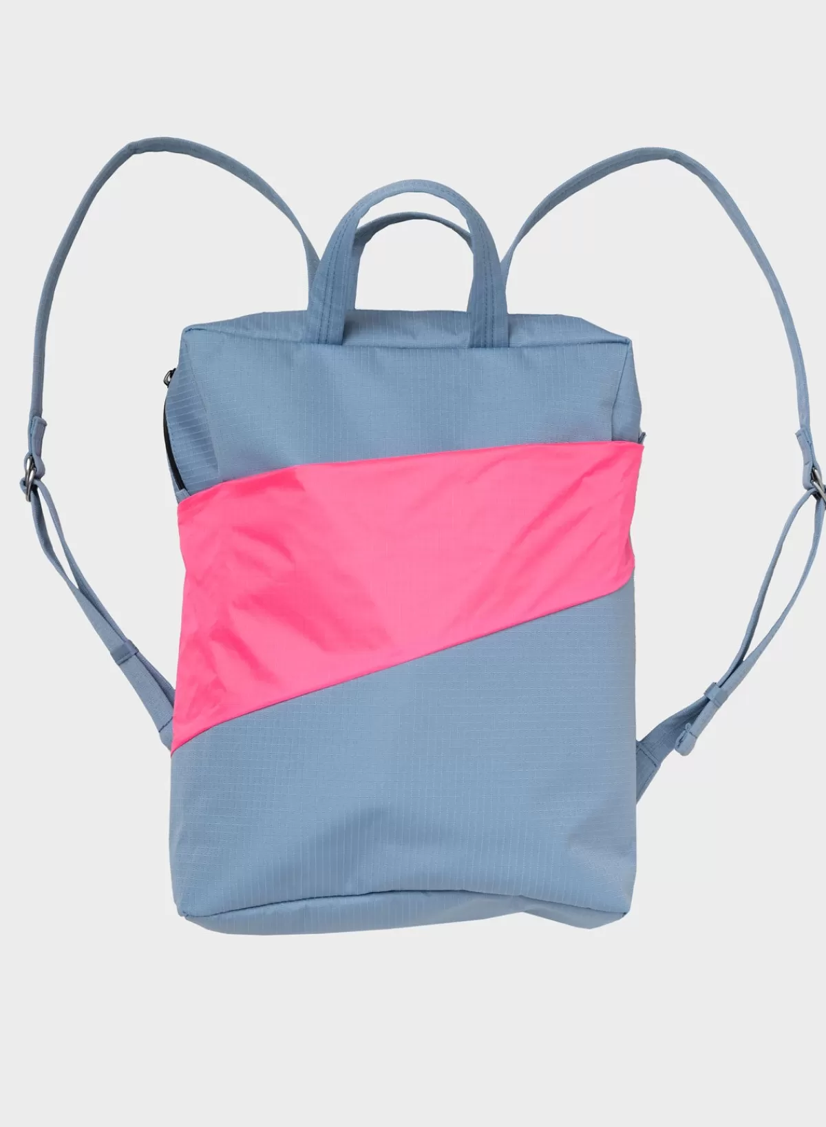 SUSAN BIJL Fuzz & Fluo Pink< The New Backpack