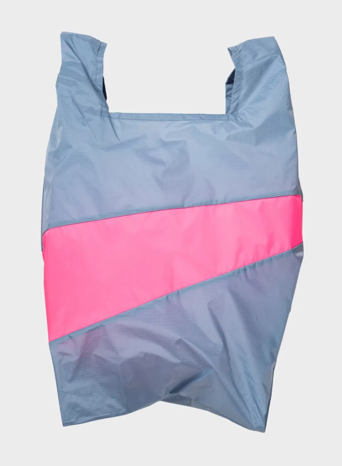 SUSAN BIJL Fuzz & Fluo Pink LARGE< The New Shopping Bag