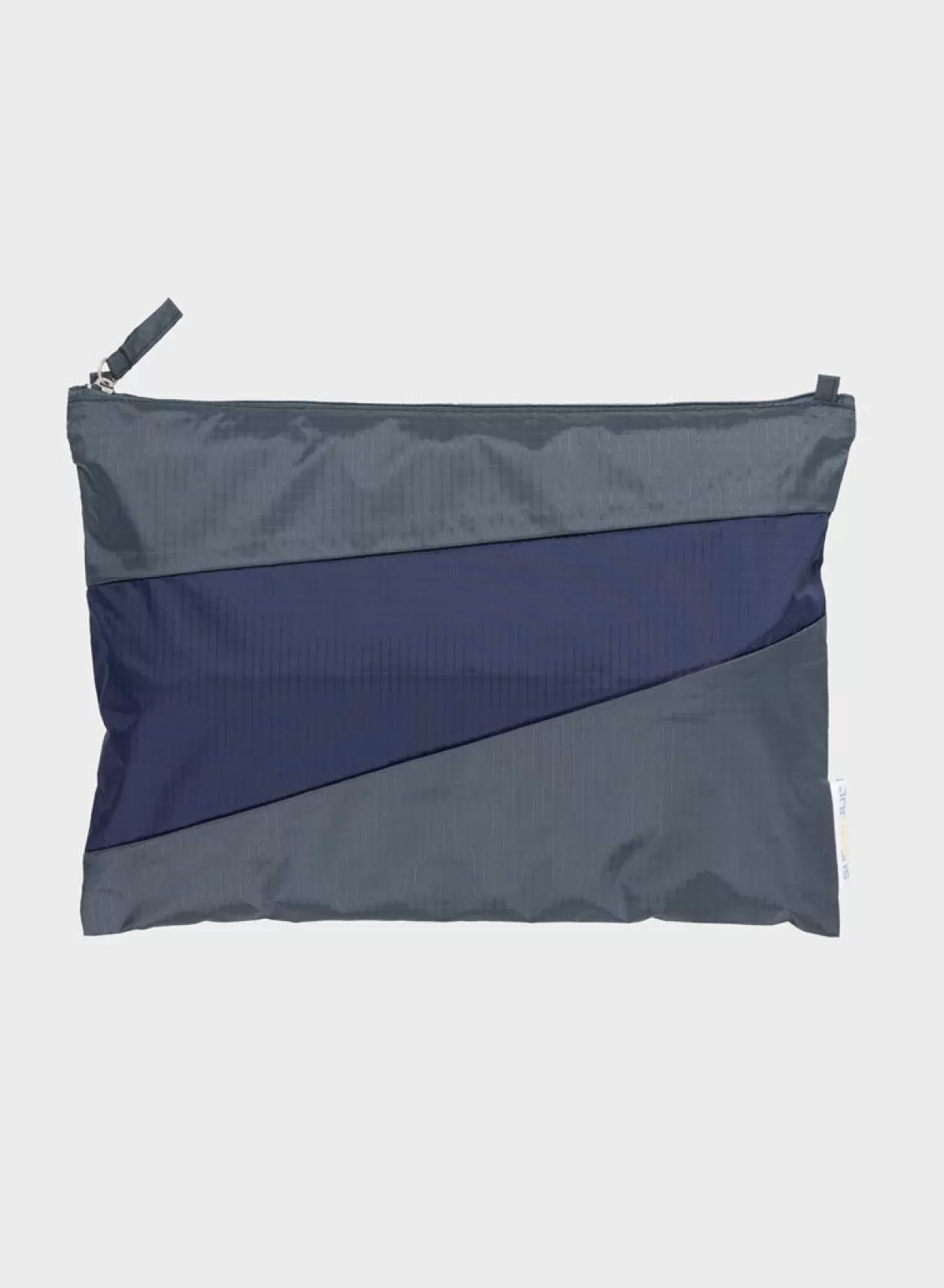 SUSAN BIJL Go & Navy LARGE< The New Pouch