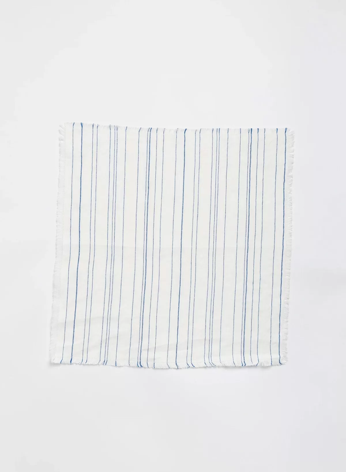 SUSAN BIJL Greta Napkin In White/Blue< Keuken & Tafelaankleding | Textiel