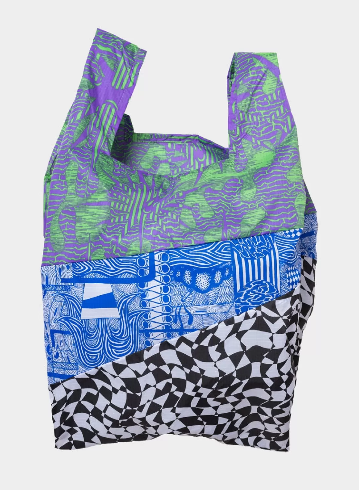 SUSAN BIJL Kiki Bouba Blue LARGE< The New Shopping Bag