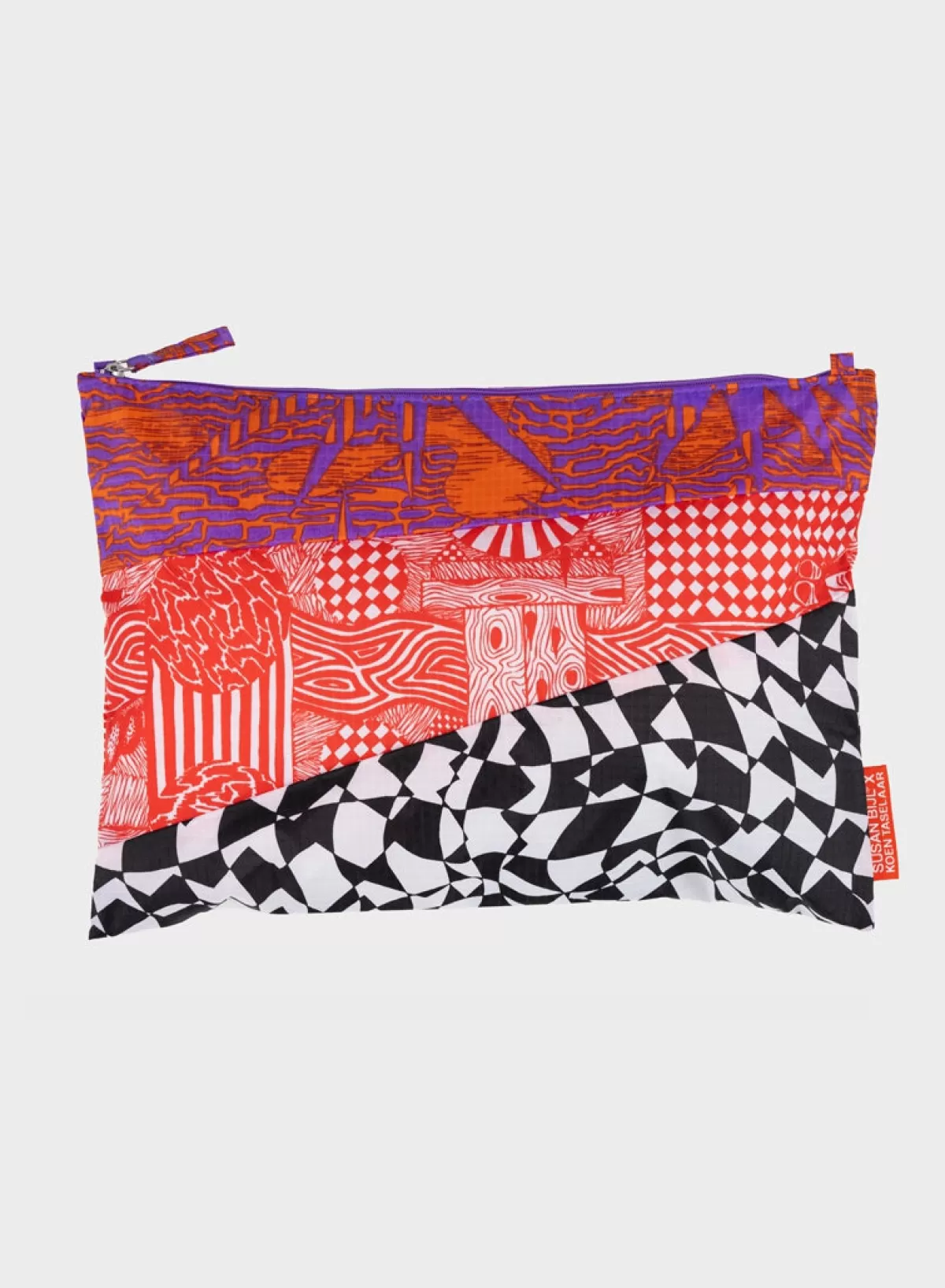 SUSAN BIJL Kiki Bouba Red LARGE< The New Pouch