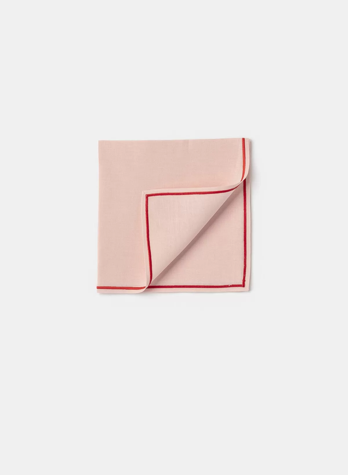 SUSAN BIJL Lido Napkin In Pink/Red< Keuken & Tafelaankleding | Textiel