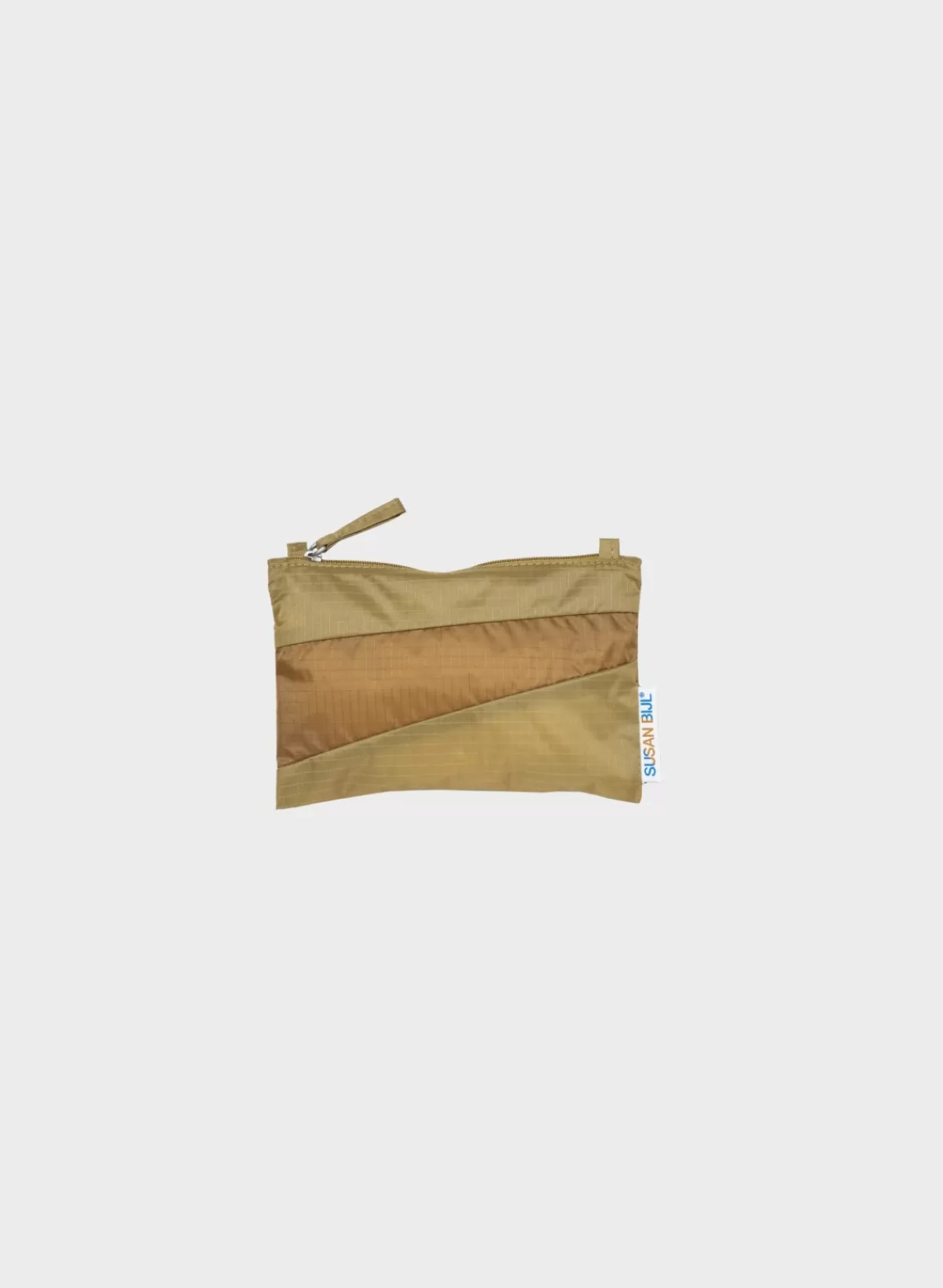 SUSAN BIJL Moss & Camel SMALL< The New Pouch