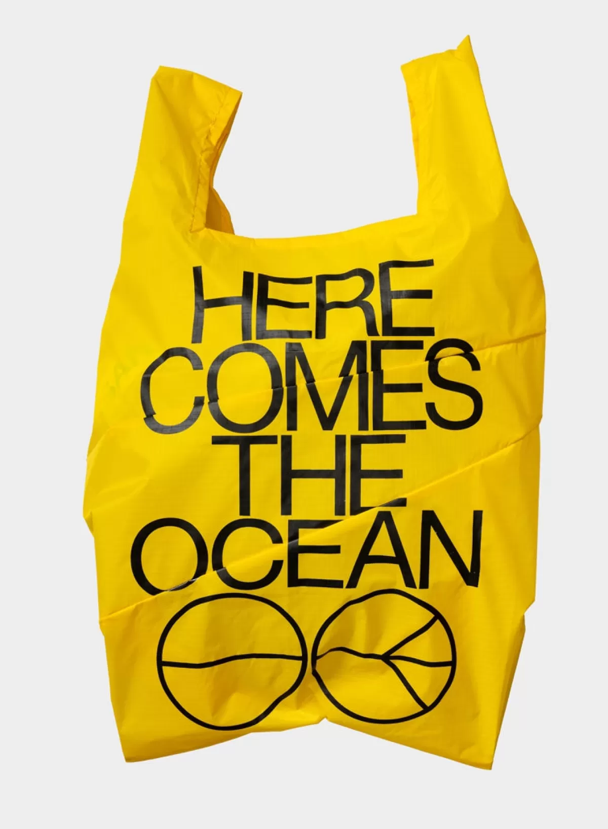 SUSAN BIJL Ocean TV Yellow LARGE< The New Shopping Bag