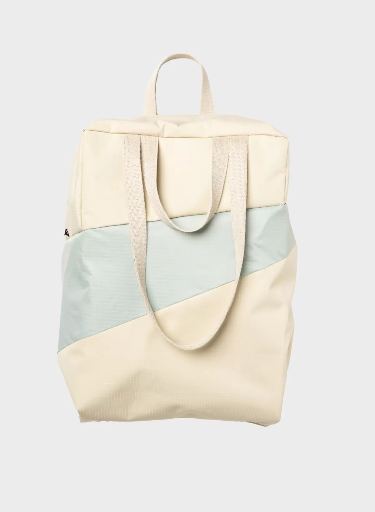 SUSAN BIJL Shore & Mint MEDIUM< The New Tote Bag