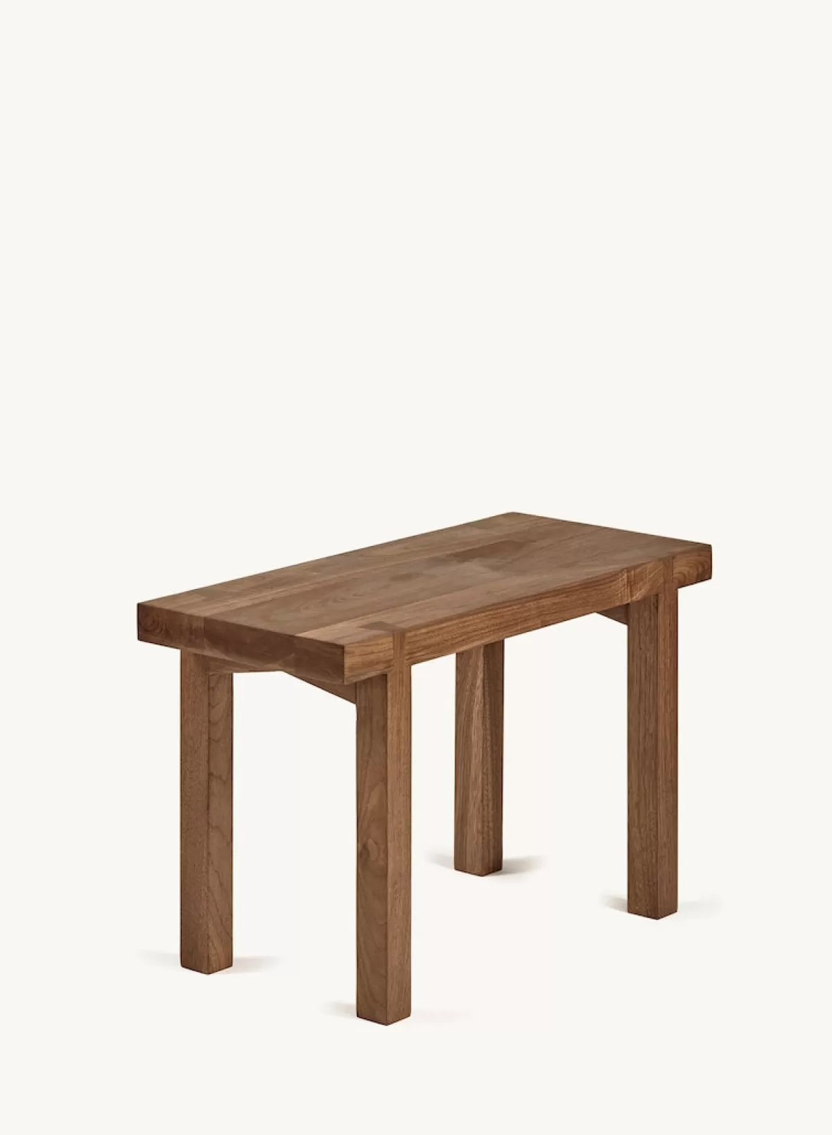 SUSAN BIJL (Showroom) Bench Walnut Solid, SMALL< Meubels