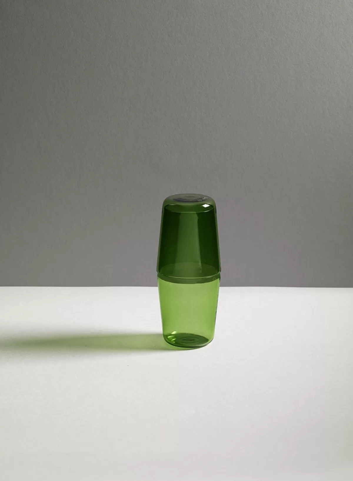 SUSAN BIJL (Showroom) Carafe & Tumbler, Diamine Green< Glaswerk