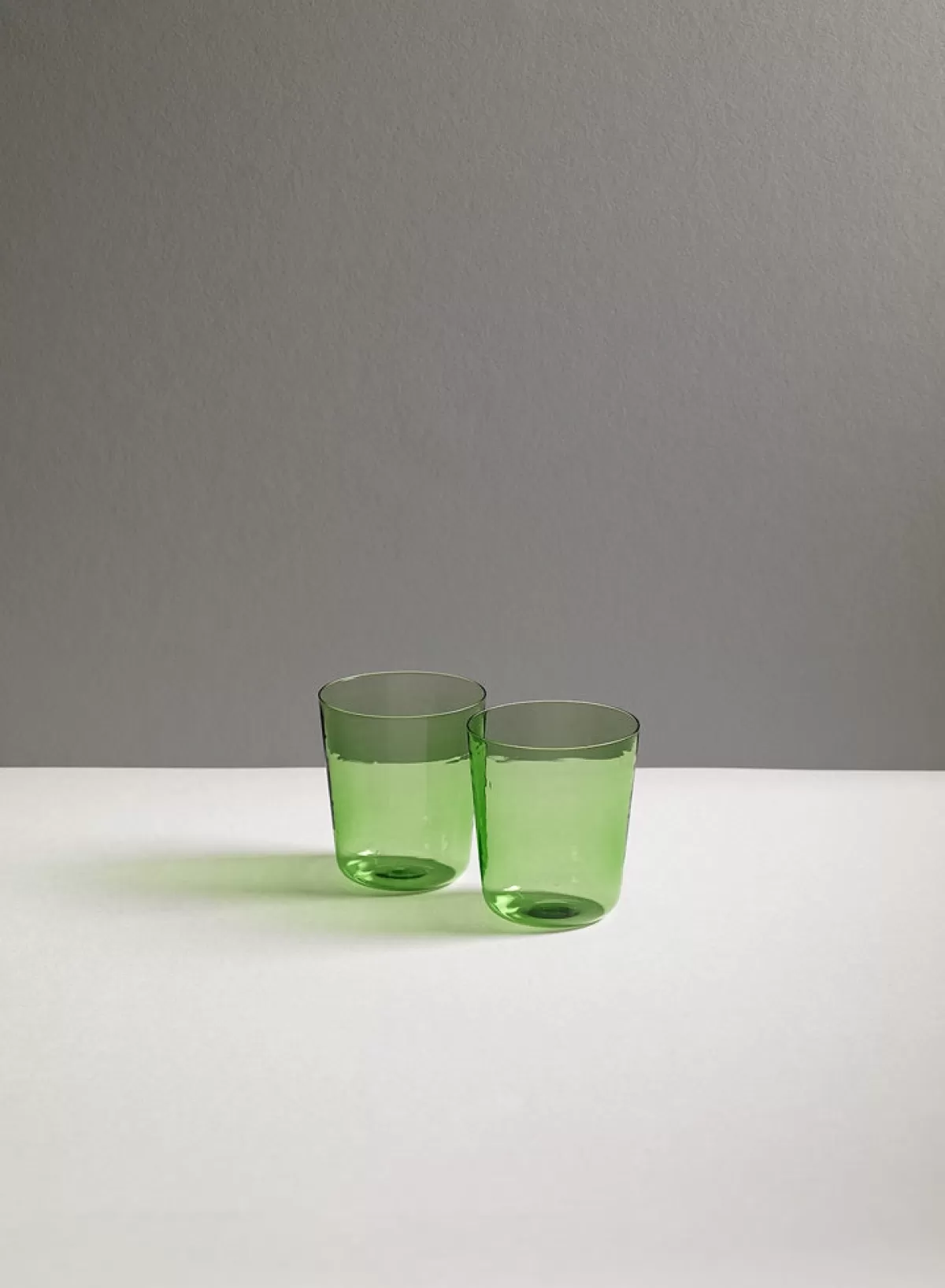 SUSAN BIJL (Showroom) Tumbler, Set Of Two, Diamine Green< Glaswerk