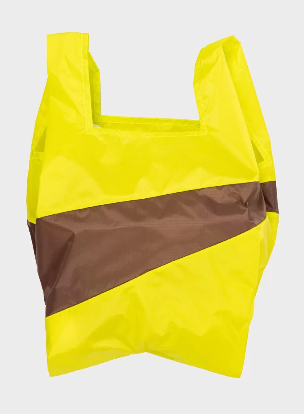 SUSAN BIJL Sport & Brown LARGE< The New Shopping Bag