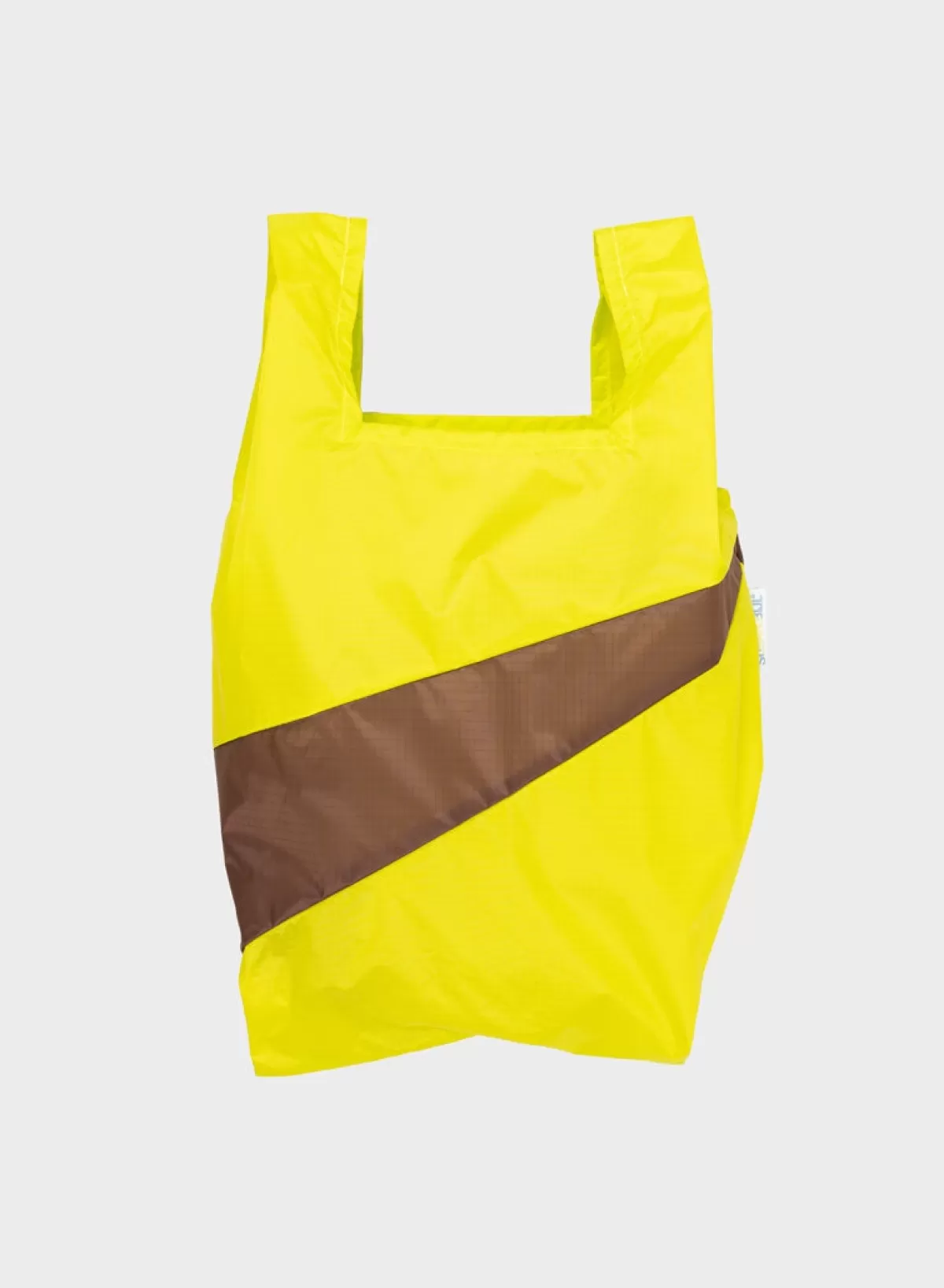 SUSAN BIJL Sport & Brown MEDIUM< The New Shopping Bag