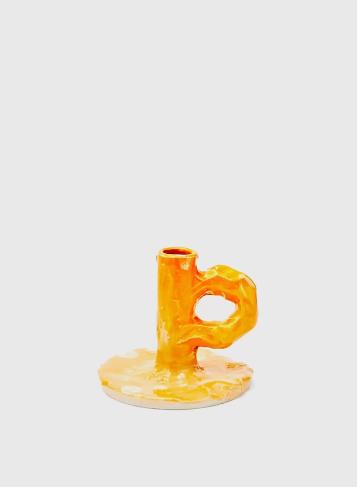 SUSAN BIJL Studio Candlestick, Orange< Kaarsenhouders