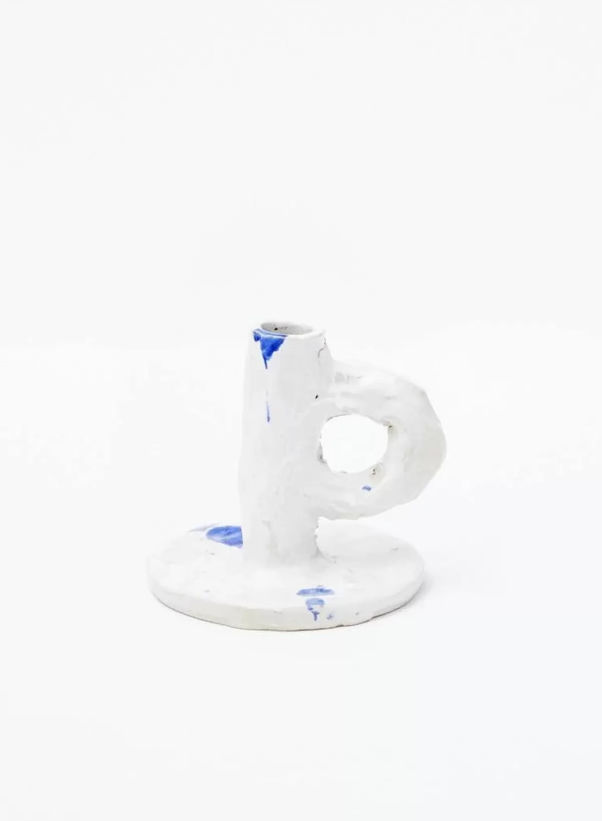 SUSAN BIJL Studio Candlestick, White< Kaarsenhouders